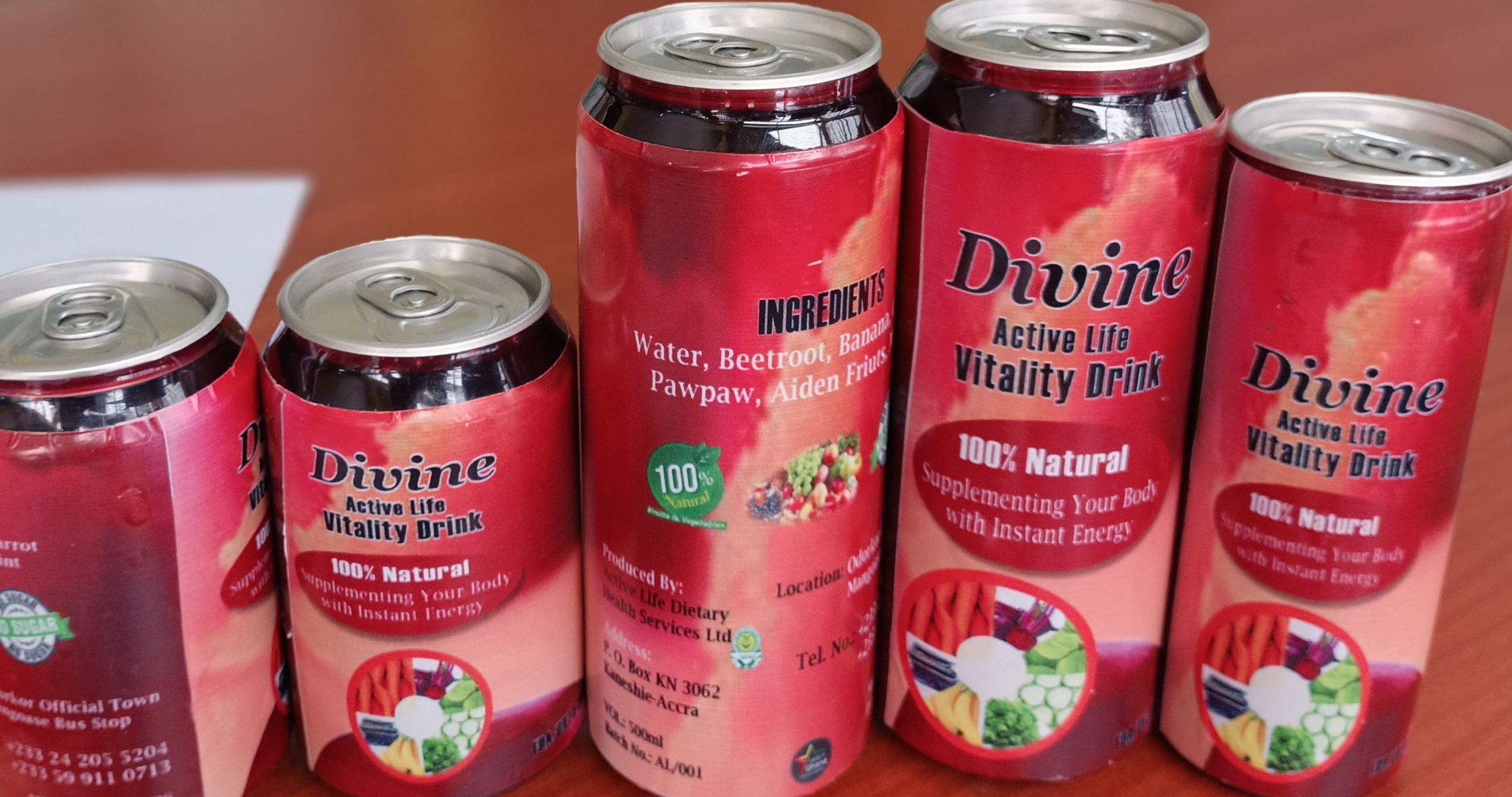 Divine Active Life Vitality Drink
